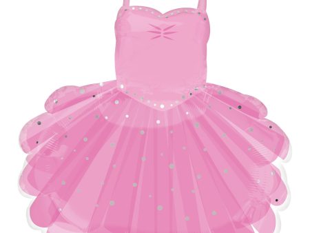 Ballerina Tutu SuperShape Foil Balloon 58x71cm Online Hot Sale