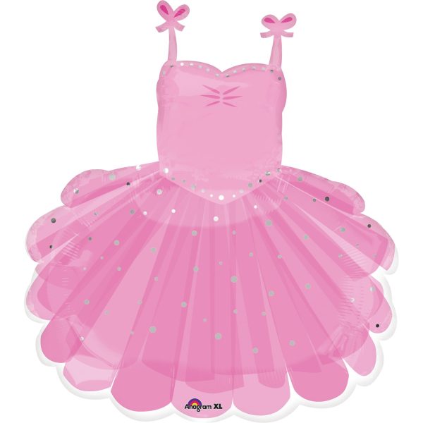 Ballerina Tutu SuperShape Foil Balloon 58x71cm Online Hot Sale