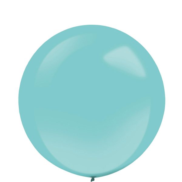 Robins Egg Blue Fashion Latex Balloons 24in, 4pcs Online Sale