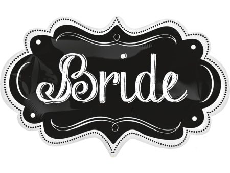 Bride Chalkboard Marquee Foil Balloon 27 x 16in Online Sale