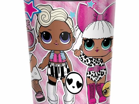 Lol Surprise Together 4Eva Metallic Favor Plastic Cup 16oz Online now