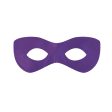 Adult Purple Superhero Mask Fashion