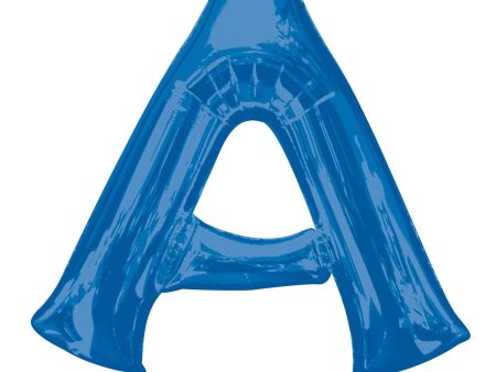 Blue Letter Minishape Foil Balloons Sale