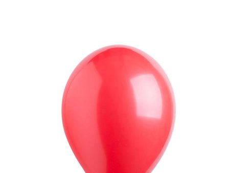 Apple Red Standard Latex Balloons 5in, 100pcs Supply