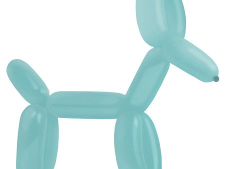 Robins Egg Blue Fashion E260 Latex Balloons 100pcs on Sale