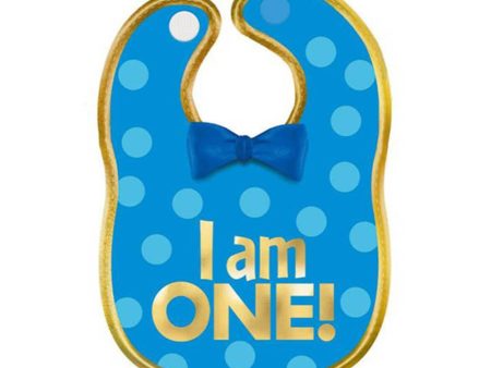 1st Birthday Boy Fabric Bib Online