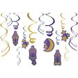 Eid Value Pack Foil Swirl Decorations Hot on Sale