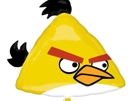 Angry Birds Yellow Bird Foil Balloon 23 x 21in Fashion