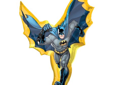 Batman Action Shape Foil Balloon 27 x 39in Online