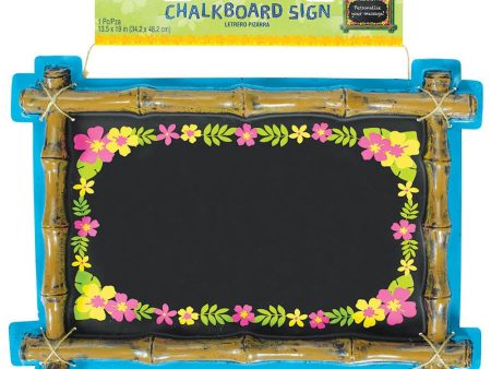 Tiki Chalkboard Drink Sign Cheap