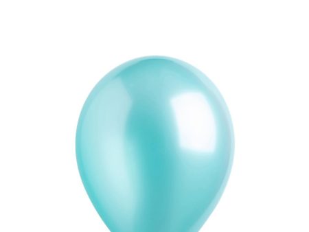 Robins Egg Blue Pearl Latex Balloons 5in, 100pcs Discount