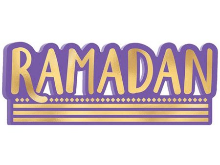 Ramadan Standing Easel Sign Fashion