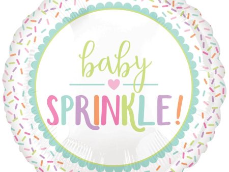 Baby Shower - Baby Sprinkles Foil Balloon 45cm Discount