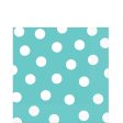 Robins Egg Blue Dots Lunch Tissues 16pcs For Discount