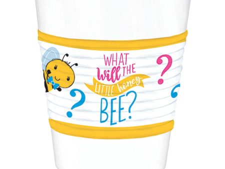 Baby Shower - What Will It Bee? Plastic Cups 16oz, 25pcs Online Sale