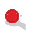 Apple Red Plastic Plates 7in , 20pcs Online now