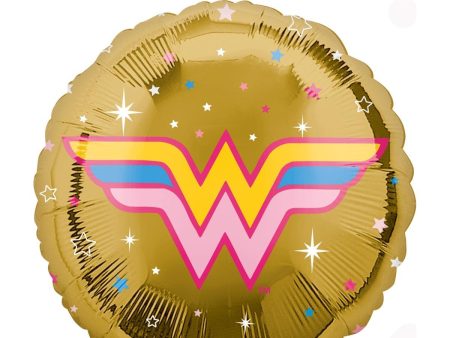 Wonder Woman Foil Balloon 45cm on Sale