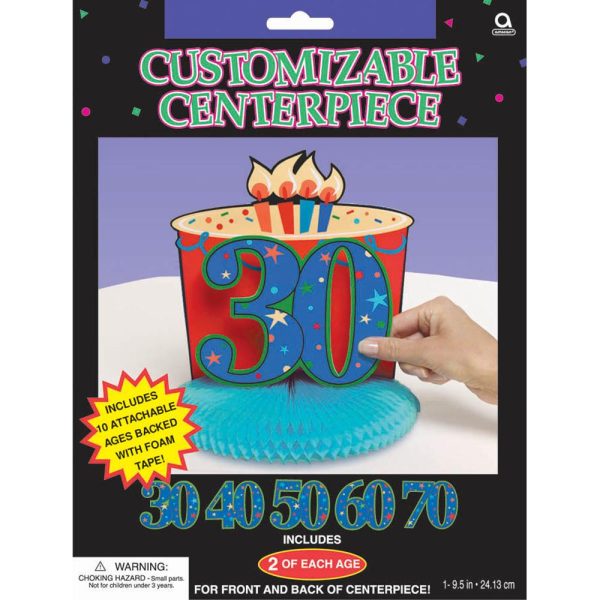 A Year To Celebrate Birthday Attachable Centerpiece For Discount