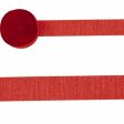 Apple Red Crepe Streamer 4.4cmx24.7m Discount