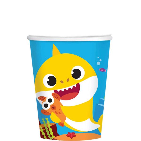 Baby Shark Paper Cups 9oz, 8pcs Discount