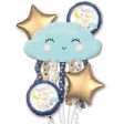 Baby Shower - Twinkle Little Star Balloon Bouquet 5pcs Fashion