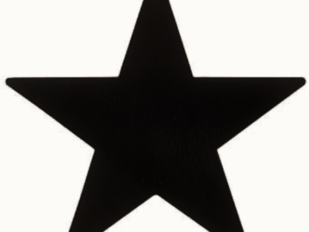 Jet Black Star Foil Cutout 5in Discount