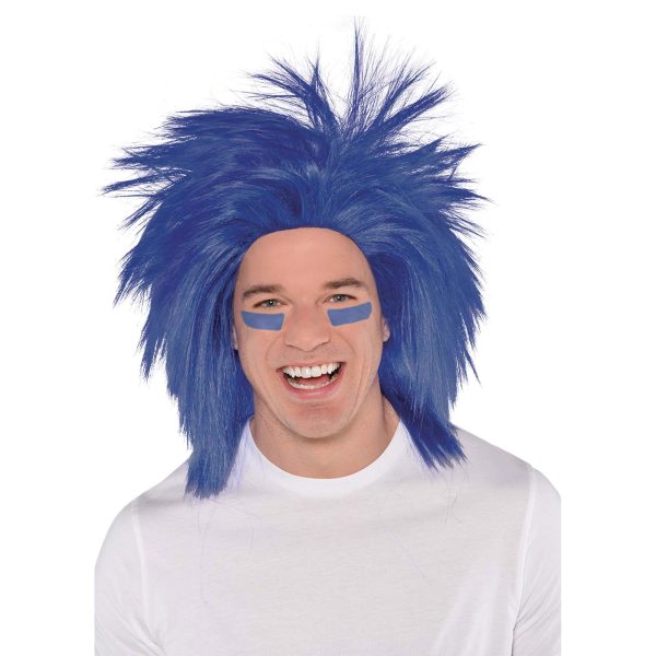 Blue Crazy Wig Online