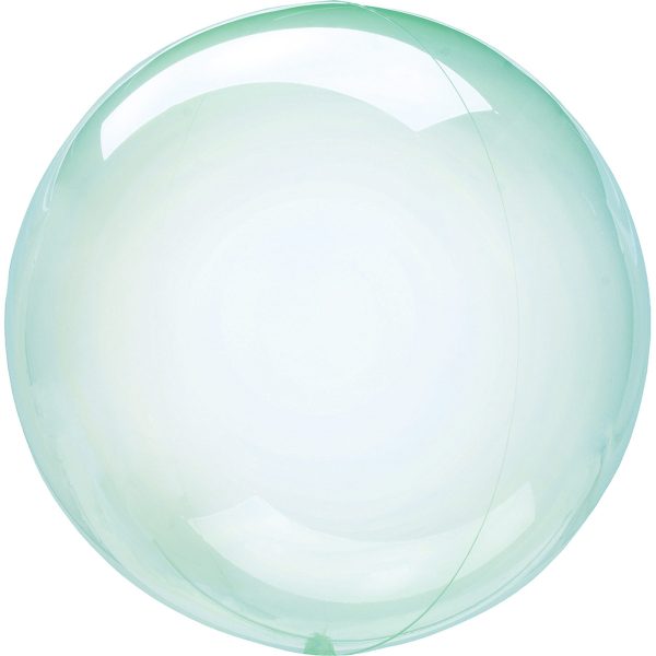 Green Crystal Clearz Balloons 46cm Online now