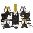 Tabletop Decorating Kit Black, Silver and Gold Paper For Discount