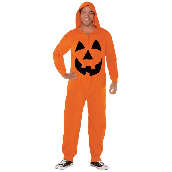 Adult Pumpkin Zipster Costume For Sale