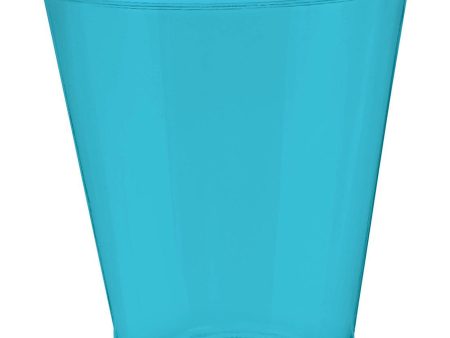 Carribean Blue Shot Glasses 2oz, 100pcs Online Sale