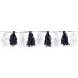 Black And White Garland Tassel Supply