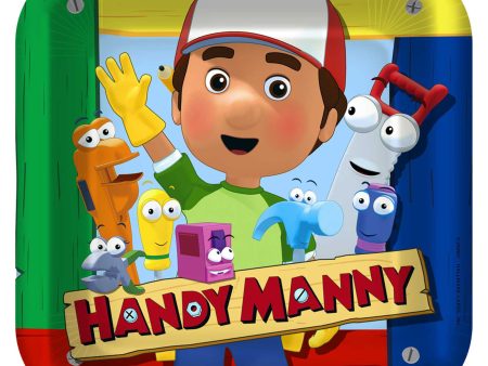 Handy Manny Dinner Plates 8pcs Online