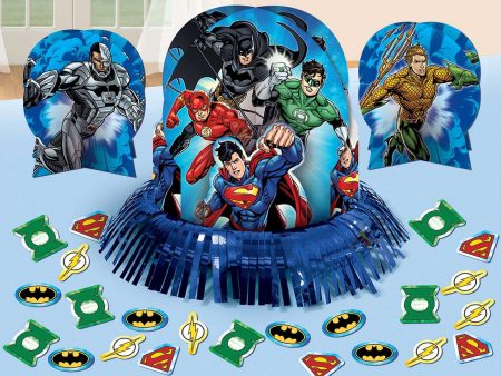 Justice League Table Decorating Kit Online