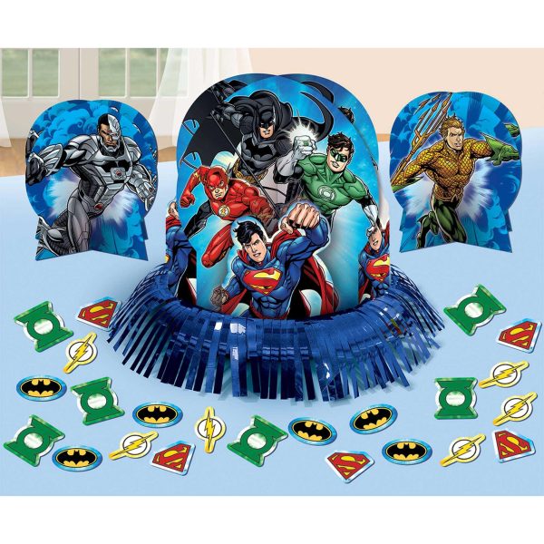 Justice League Table Decorating Kit Online