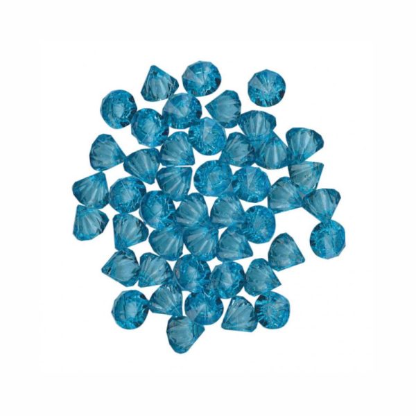 Blue Gems Acrylic Diamonds Confetti Online