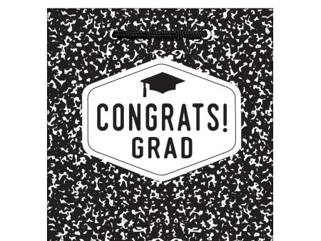 Congrats Grad Medium Glossy Gift Bag For Cheap