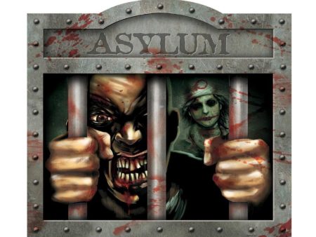 Behind Bars Asylum Cutout 15in Online Sale