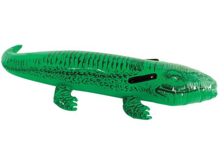 Crocodile Ride-On Pool Inflatable Toy on Sale