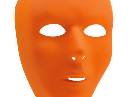 Adult Mask Full Face Orange Supply