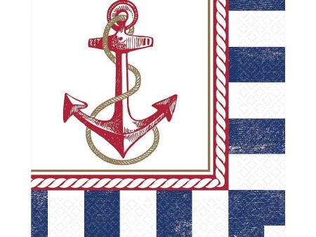 Anchors Aweigh Lunch Tissues 16pcs For Cheap