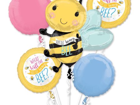 What Will It Bee Balloon Bouquet 5pcs For Cheap