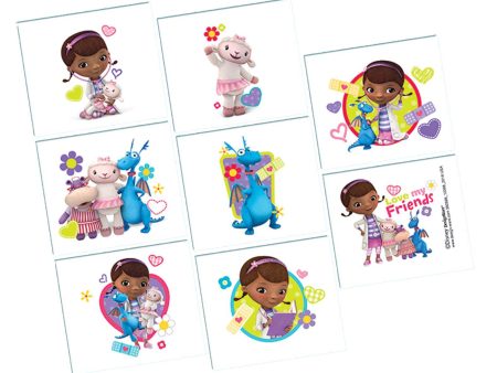 Disney Doc McStuffins Tattoo Favors 8 Sheets Hot on Sale