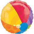 Beach Ball Foil Balloon 18in Hot on Sale