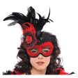 Adult Red Lolita Feather Mask Online