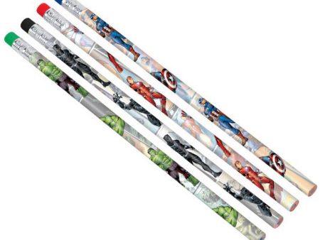 Avengers Powers Unite Pencils Favors 8pcs Cheap