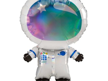 Astronaut Iridescent SuperShape 50x76cm For Sale