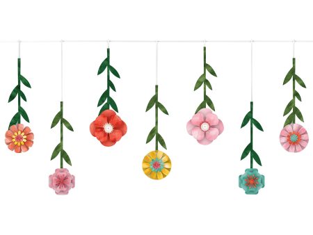 Bright Floral Flowers Hanging Decorations For Sale