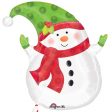 Winter Snowman Foil Balloon For Sale