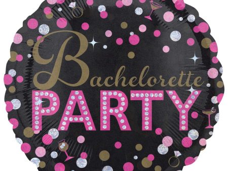 Bachelorette Sassy Party Holographic Balloon 18in For Cheap